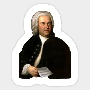 Johann Sebastian Bach Sticker